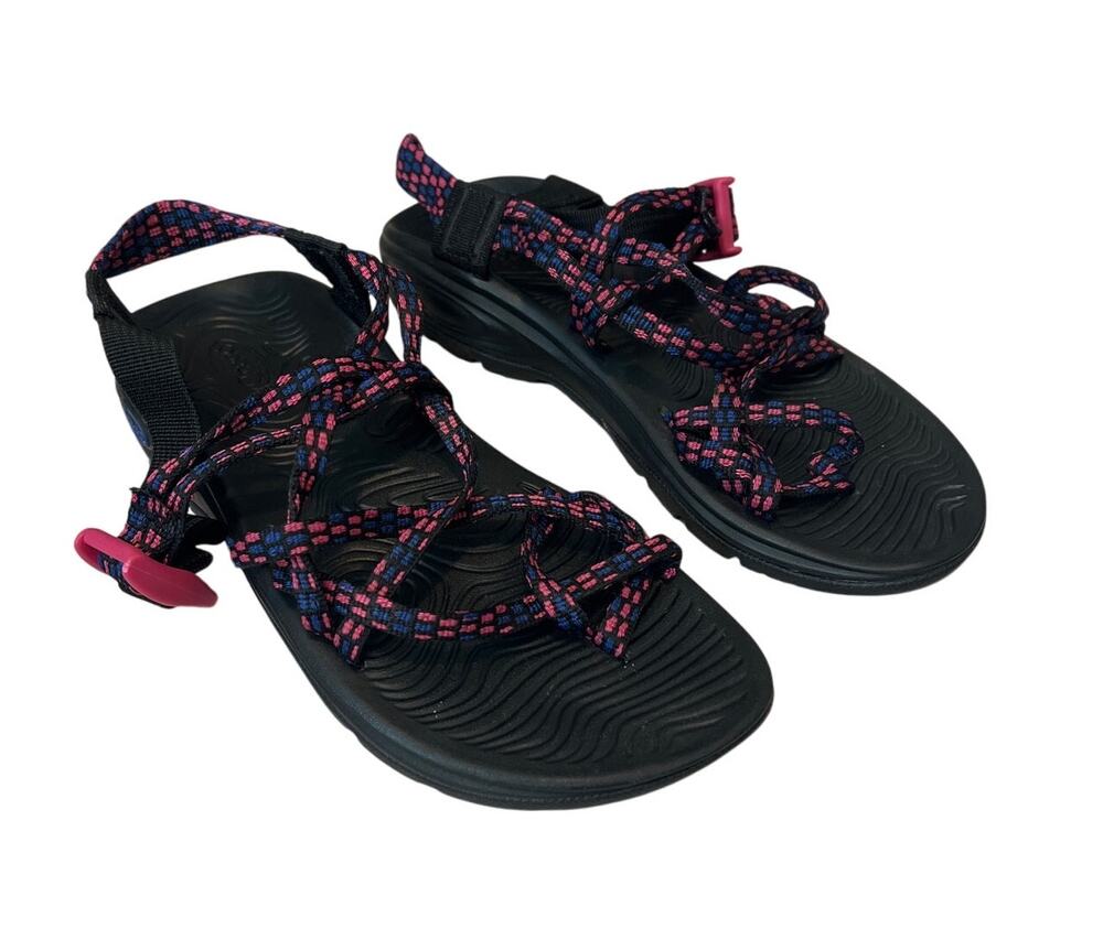 CHACO Women's Zvolv X2 Strappy Sandals Scope Magenta/Purple Hiking Size 7